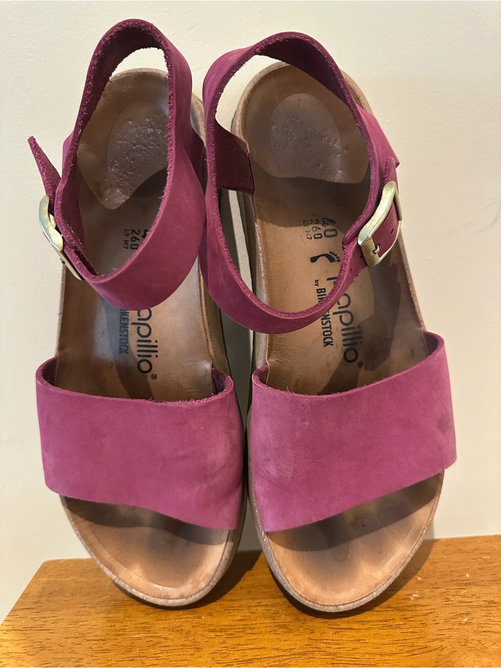 Birkenstock Papillio Glenda Platform Leather Sandals - Picture 6 of 6